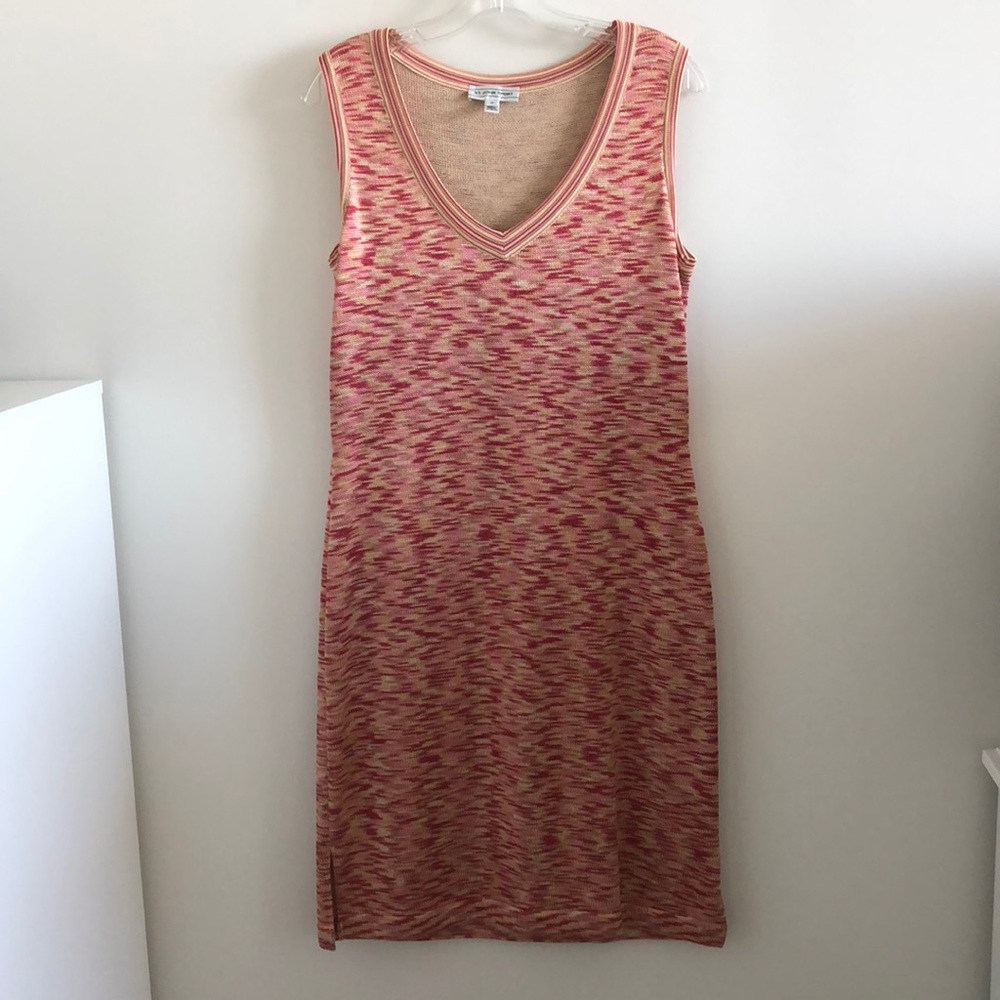 St. John Sport Sleeveless V Neck Dress Size M